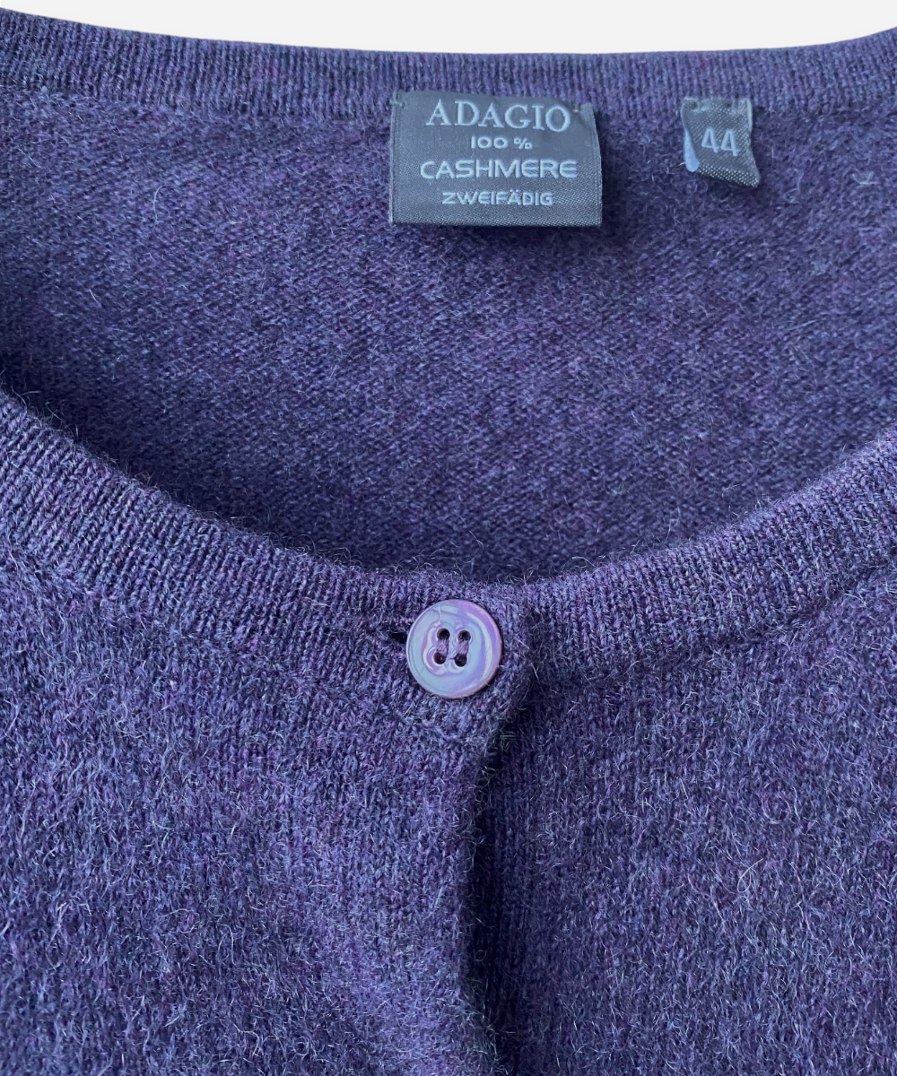 Secondhand cashmere cardigan