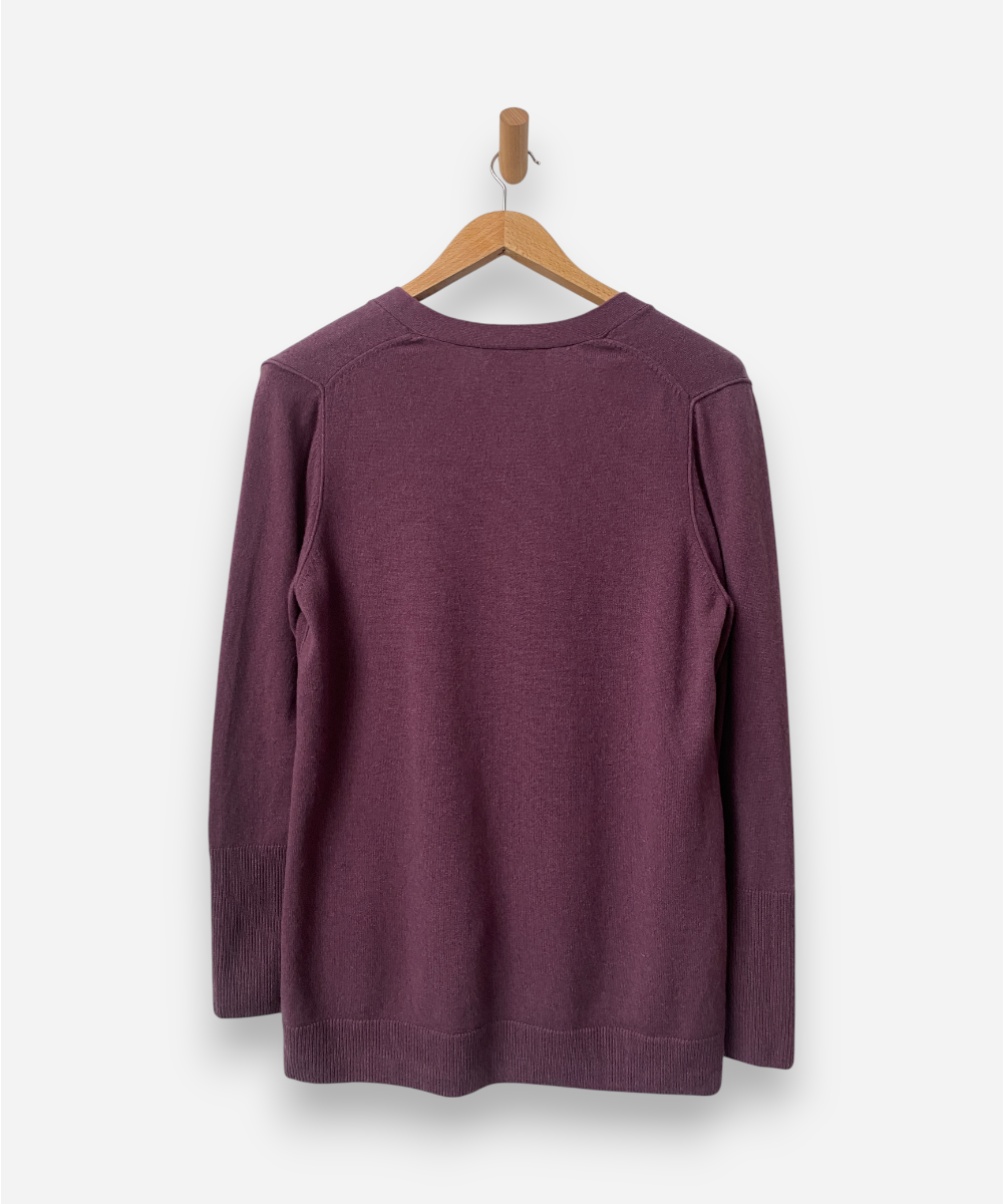 Secondhand cashmere cardigan