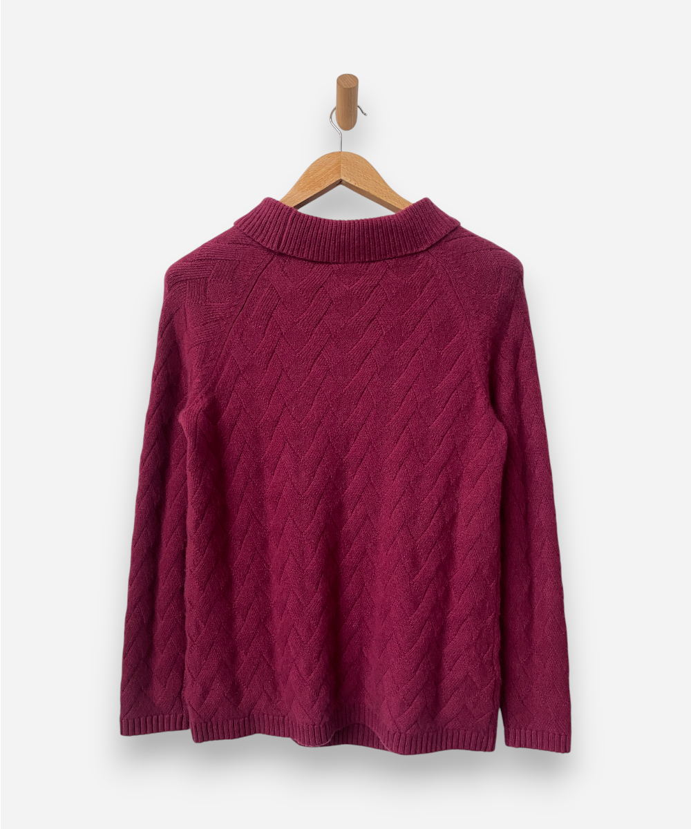 Secondhand cashmere jumper
