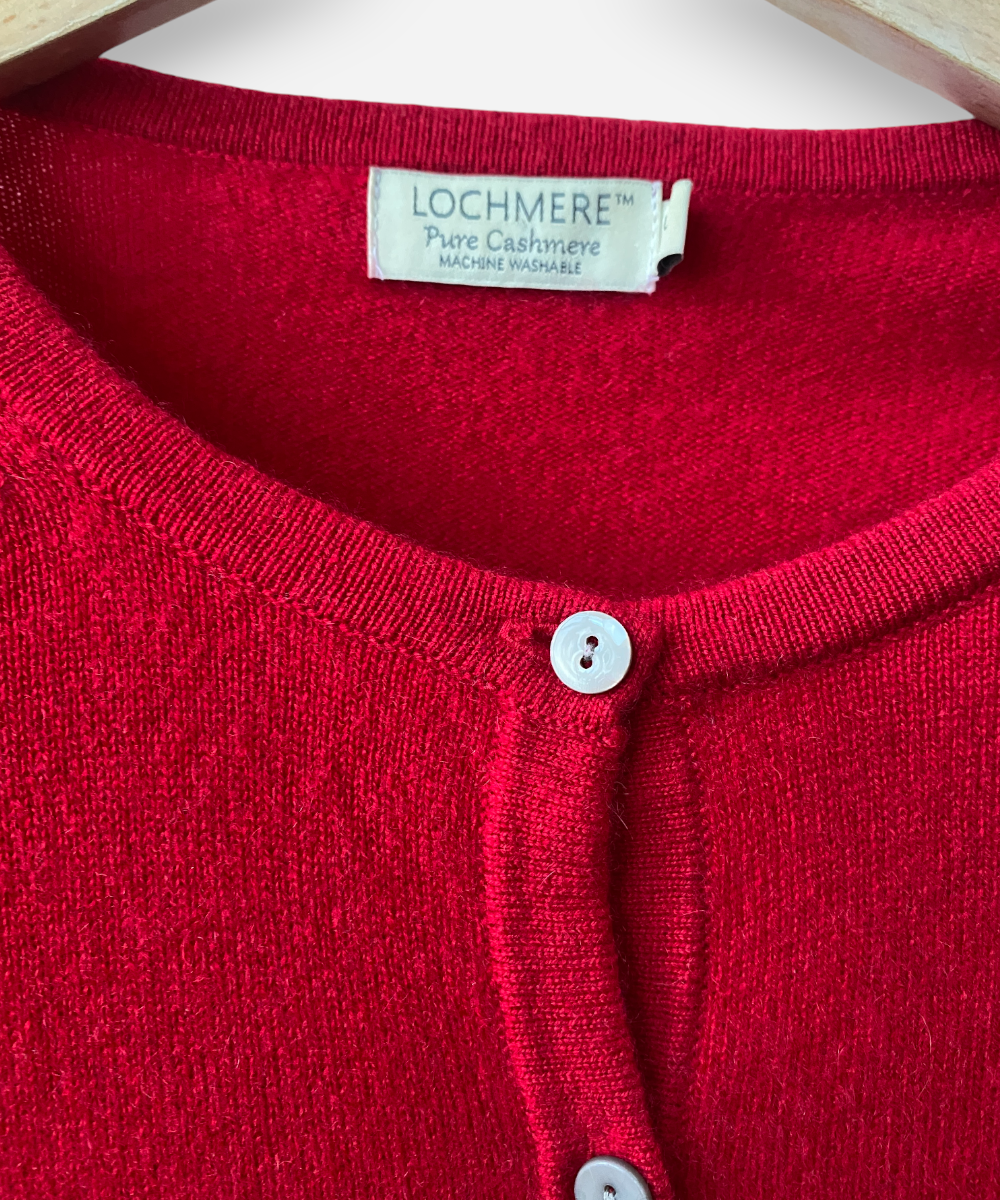 Secondhand cashmere cardigan