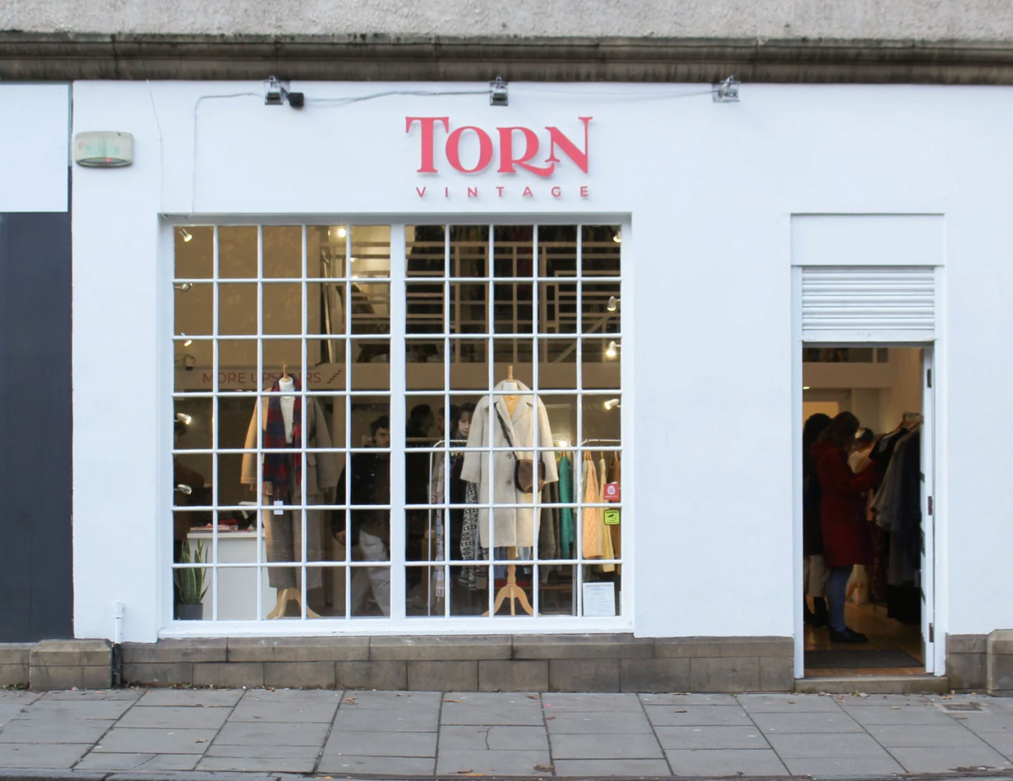Torn Vintage shop front