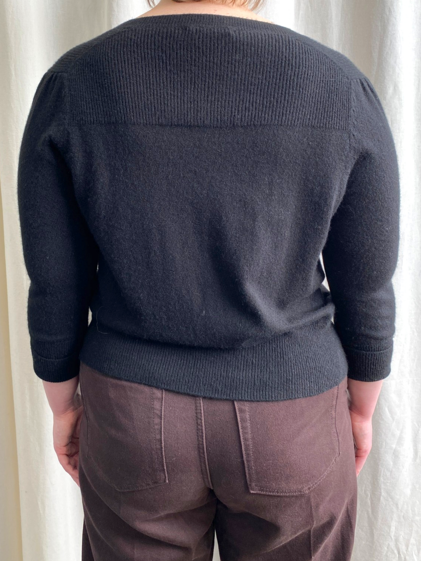 Secondhand cashmere cardigan