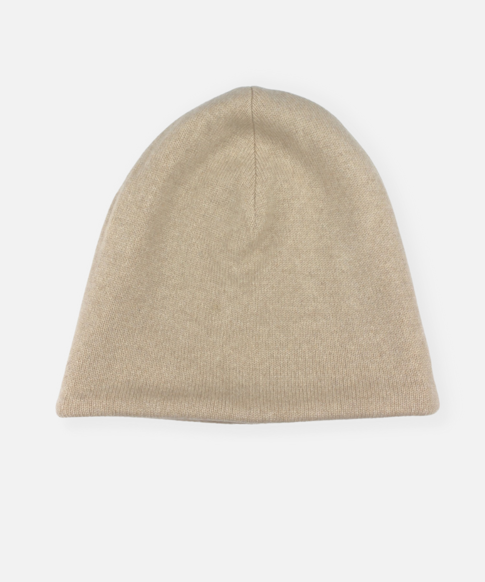 Reclaimed Cashmere Beanie Hat