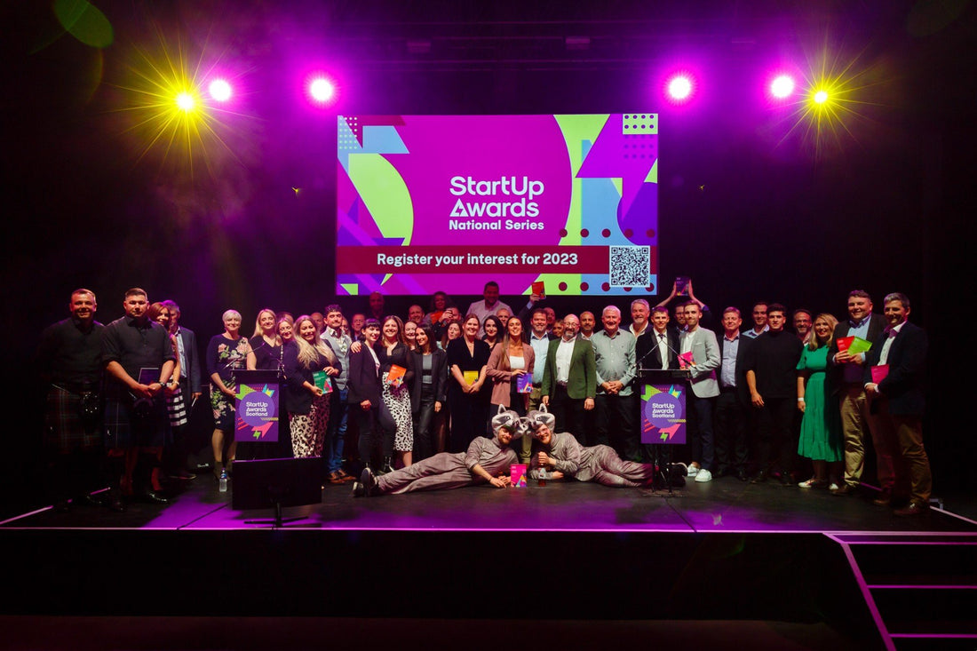 Winners of the National Start Up Awards Scotland