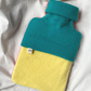 reclaimed cashmere hot water bottle cover