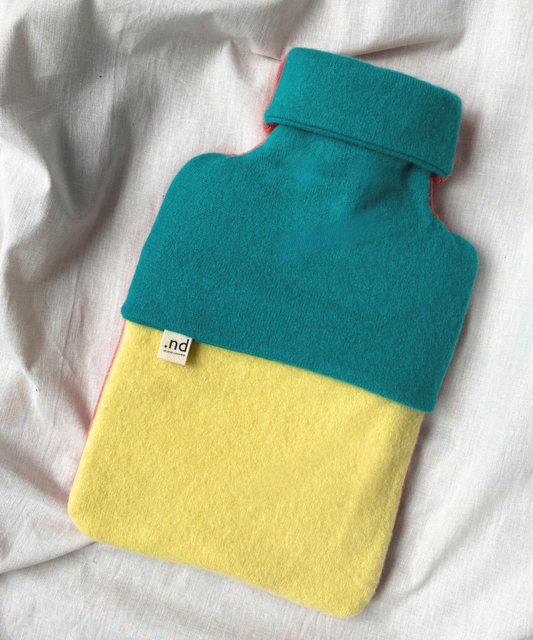 reclaimed cashmere hot water bottle cover