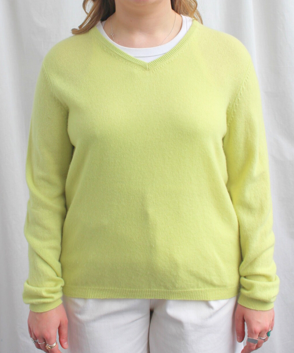 Secondhand cashmere jumper