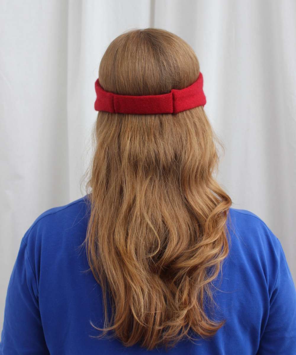 Recycled cashmere sleep mask