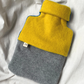 reclaimed cashmere hot water bottle cover