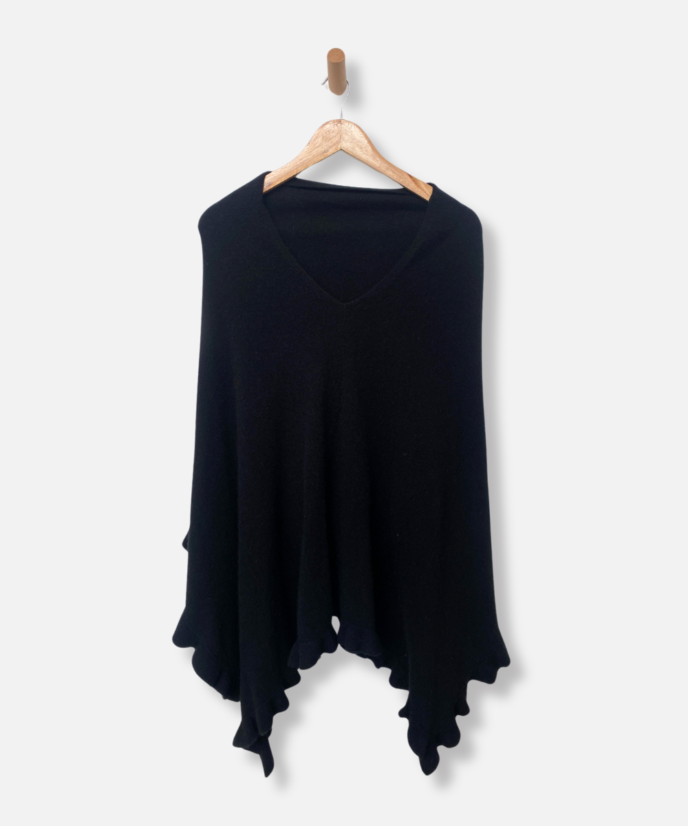 Secondhand cashmere cape