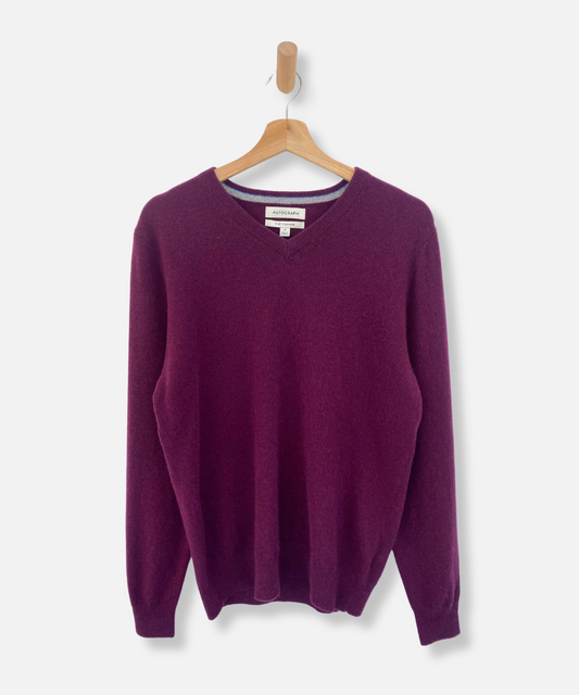 Secondhand cashmere jumper