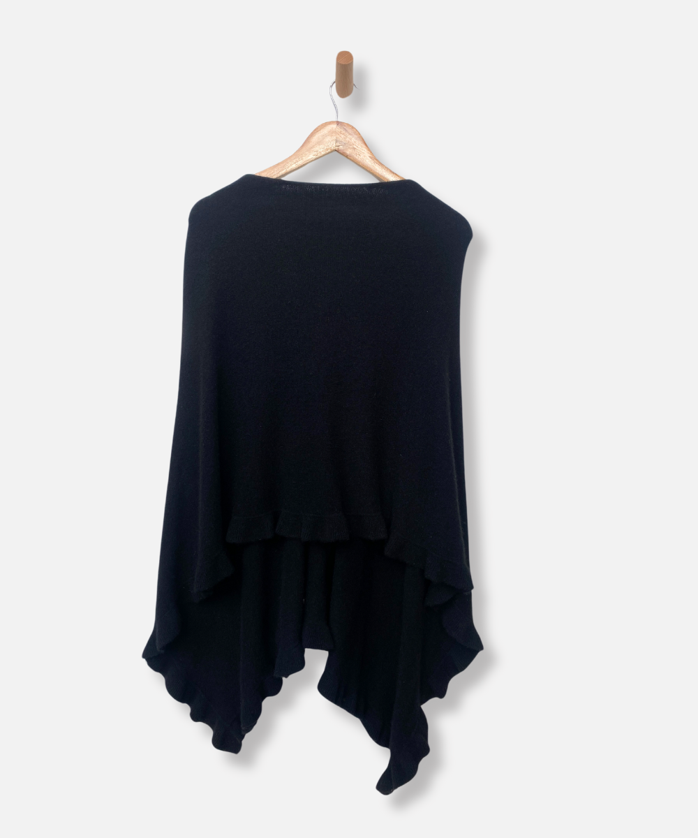 Secondhand cashmere cape