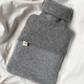 reclaimed cashmere hot water bottle cover