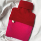 reclaimed cashmere hot water bottle cover