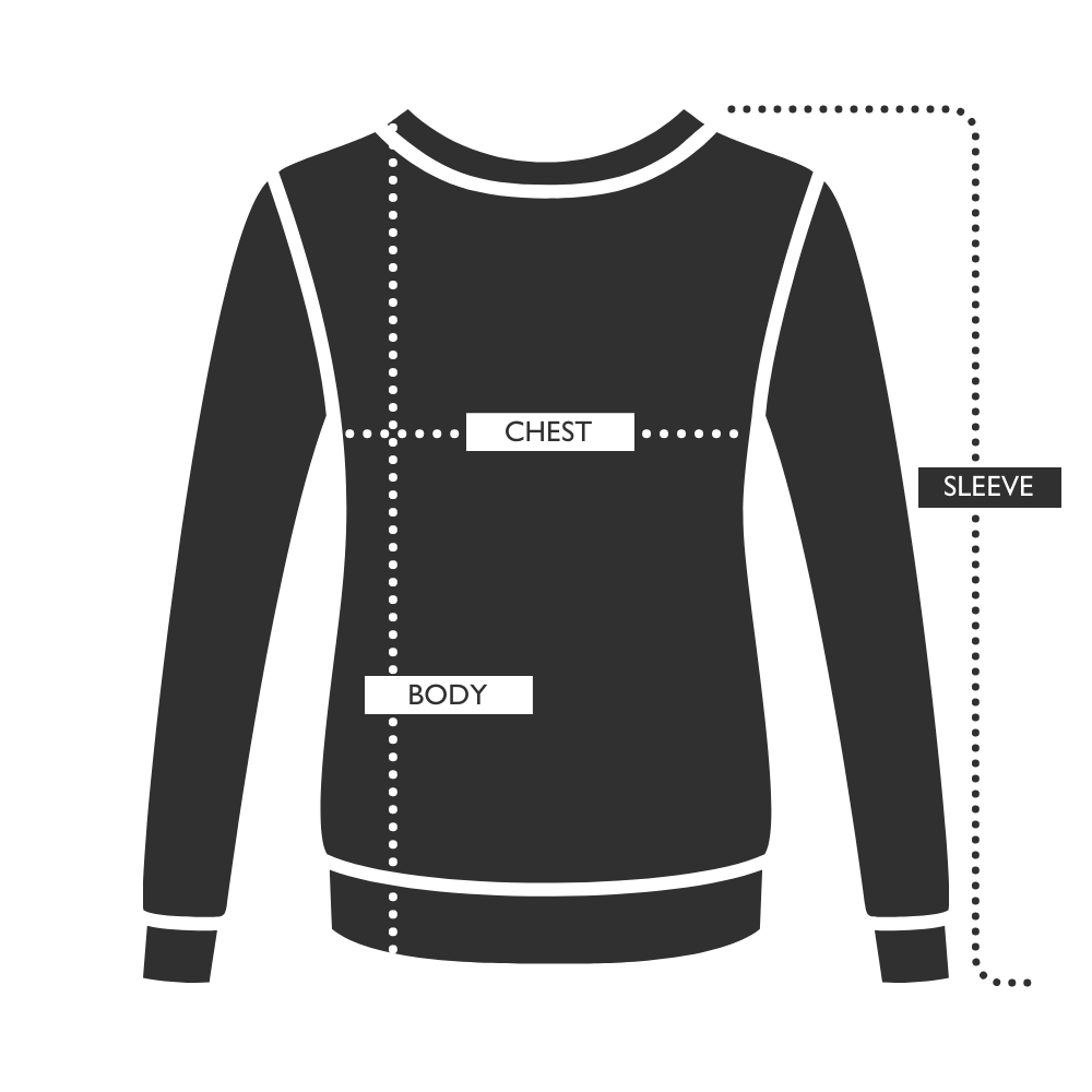 Secondhand cashmere clothing sizing