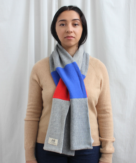 Reclaimed cashmere scarf