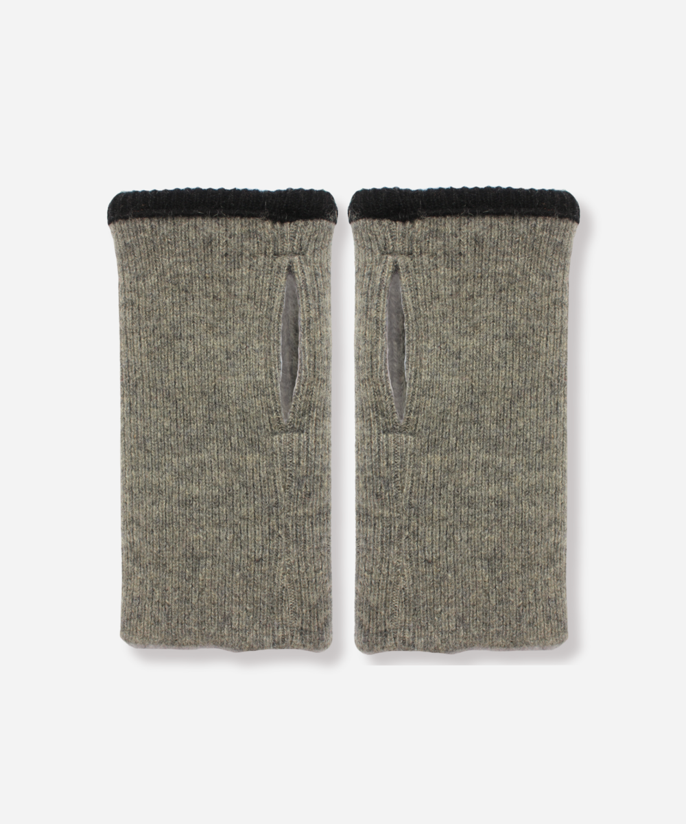 Reclaimed cashmere hand warmers