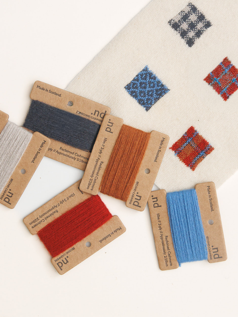 Reclaimed Cashmere Yarns