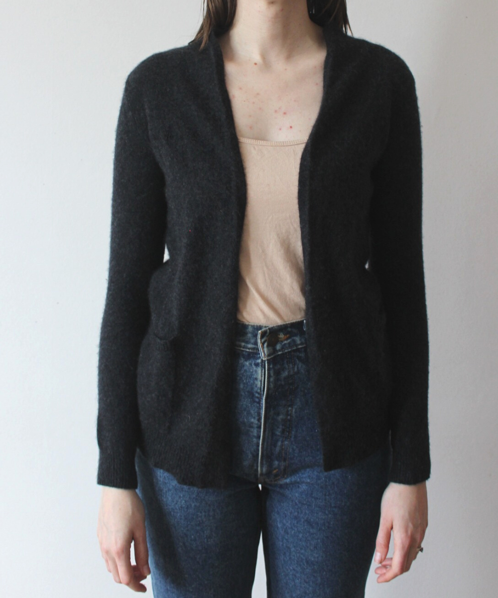 Secondhand cashmere cardigan