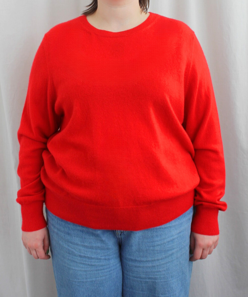 Secondhand cashmere jumper