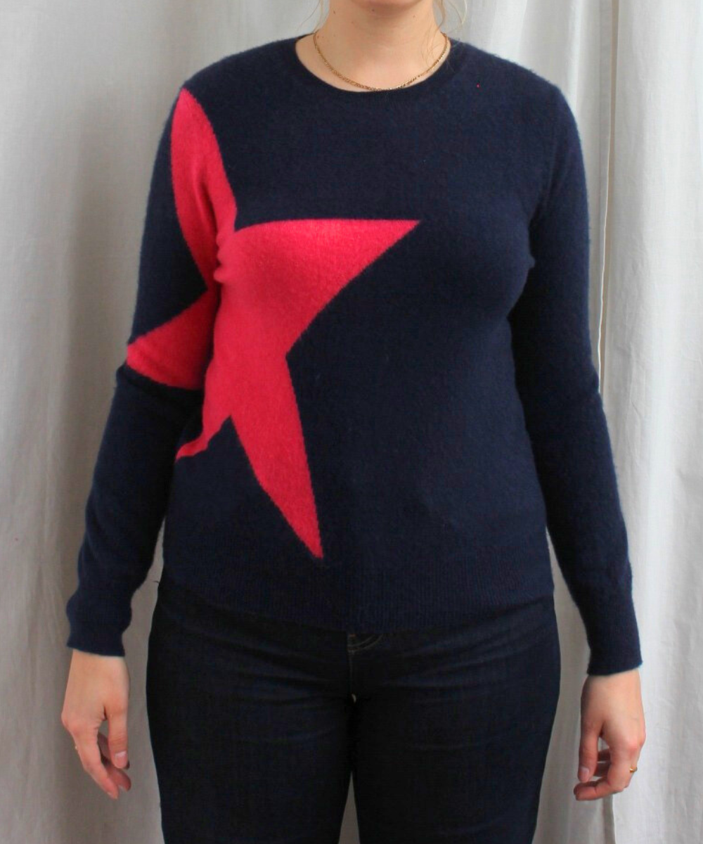 Secondhand cashmere jumper