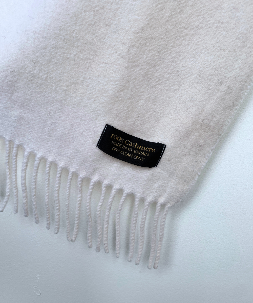 Secondhand cashmere scarf