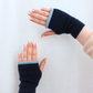 Reclaimed cashmere hand warmers