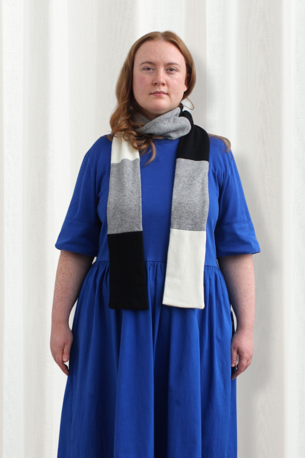 Reclaimed cashmere scarf