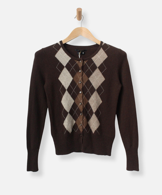 Secondhand cashmere cardigan