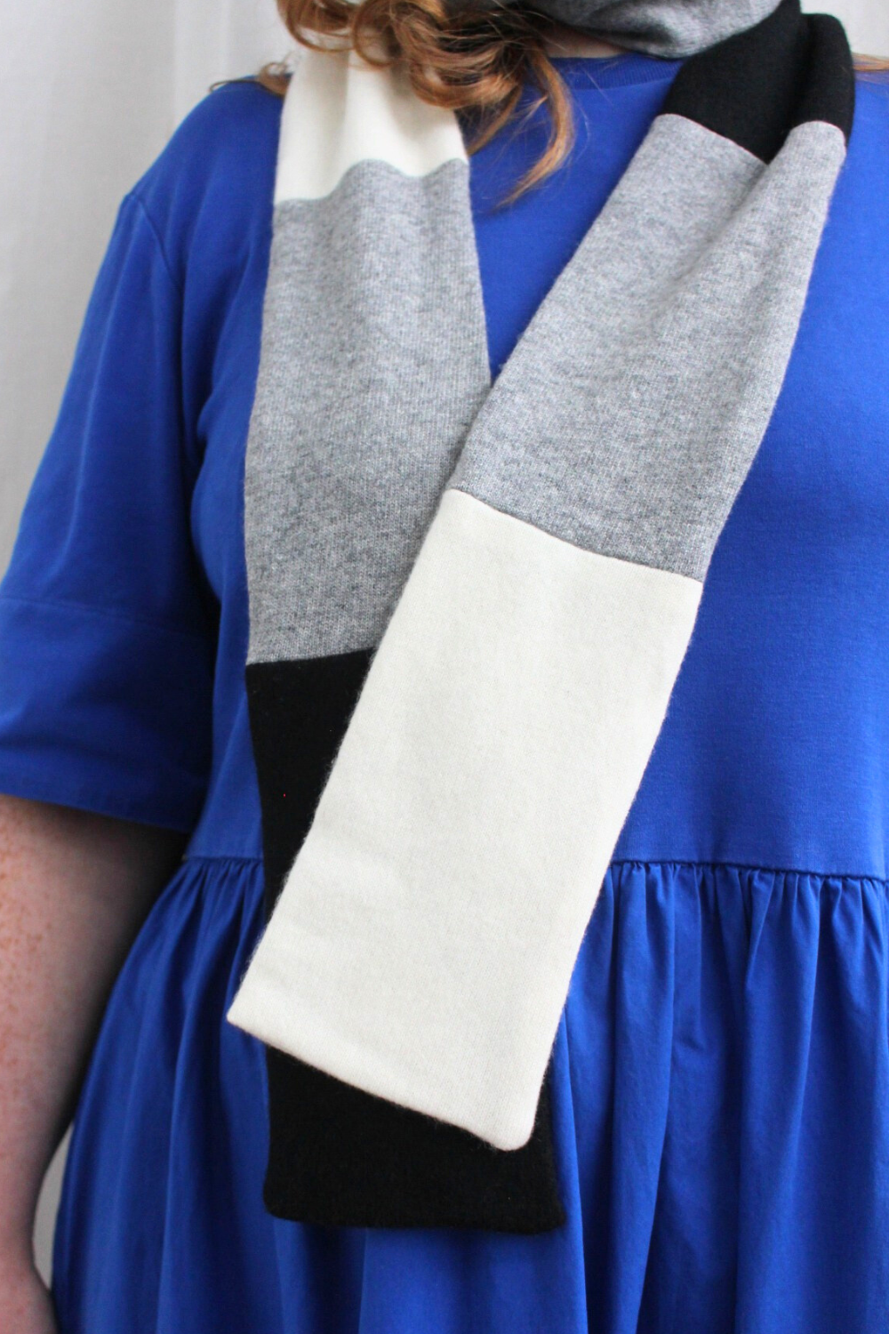 Reclaimed cashmere scarf