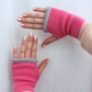 Reclaimed cashmere hand warmers