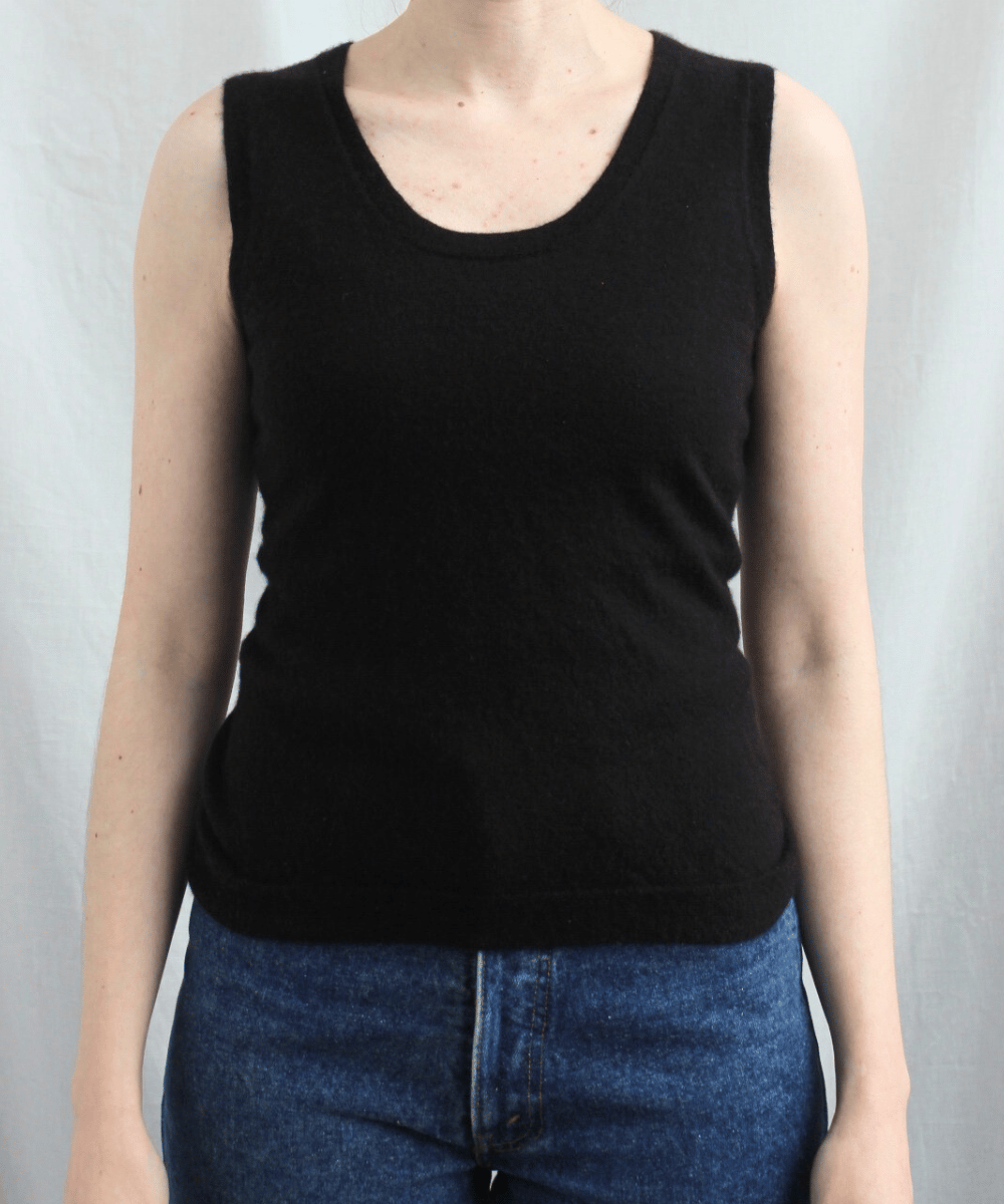 Secondhand cashmere vest