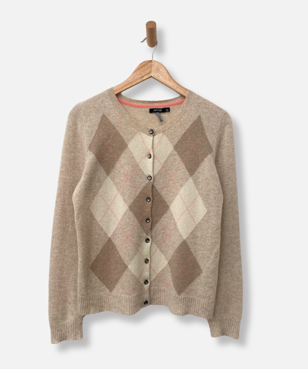 Secondhand cashmere cardigan