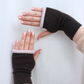 Reclaimed cashmere hand warmers