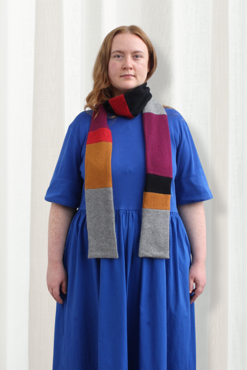 Reclaimed cashmere scarf