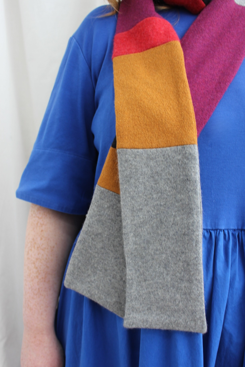 Reclaimed cashmere scarf