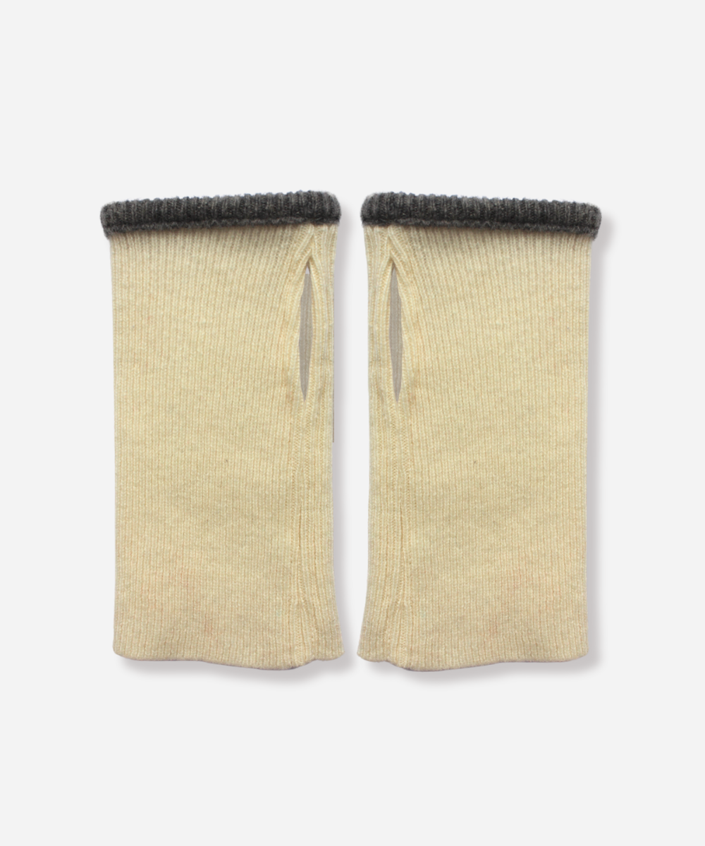 Reclaimed cashmere hand warmers