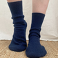 Reclaimed cashmere bed socks