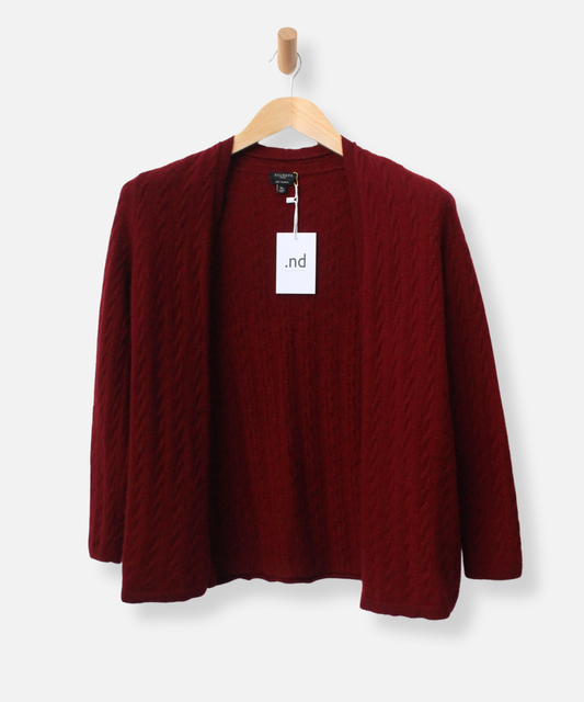 Secondhand cashmere cardigan