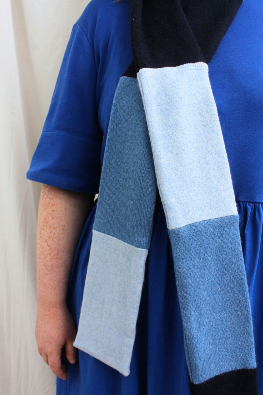 Reclaimed cashmere scarf