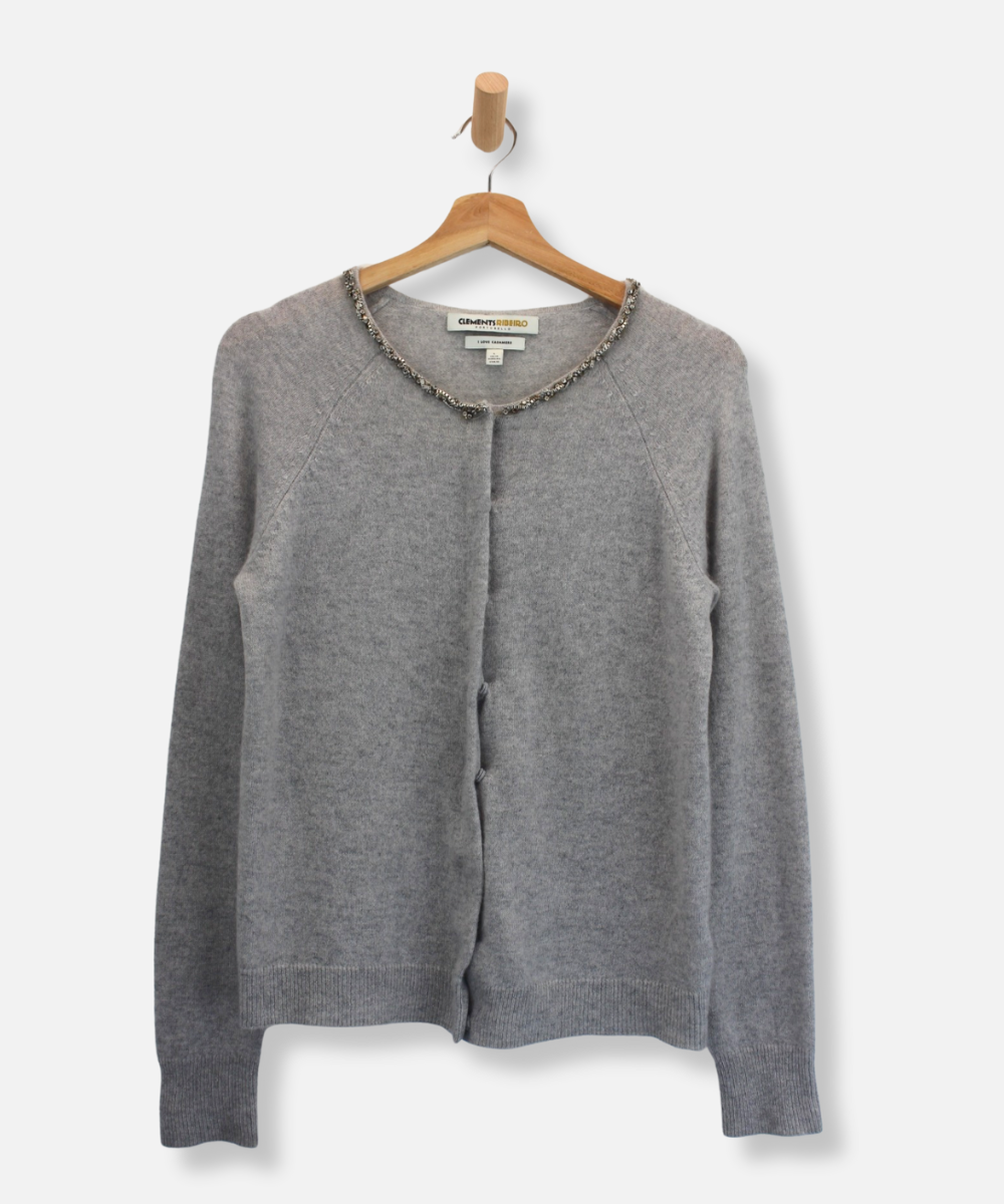 Secondhand cashmere cardigan