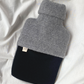 reclaimed cashmere hot water bottle cover