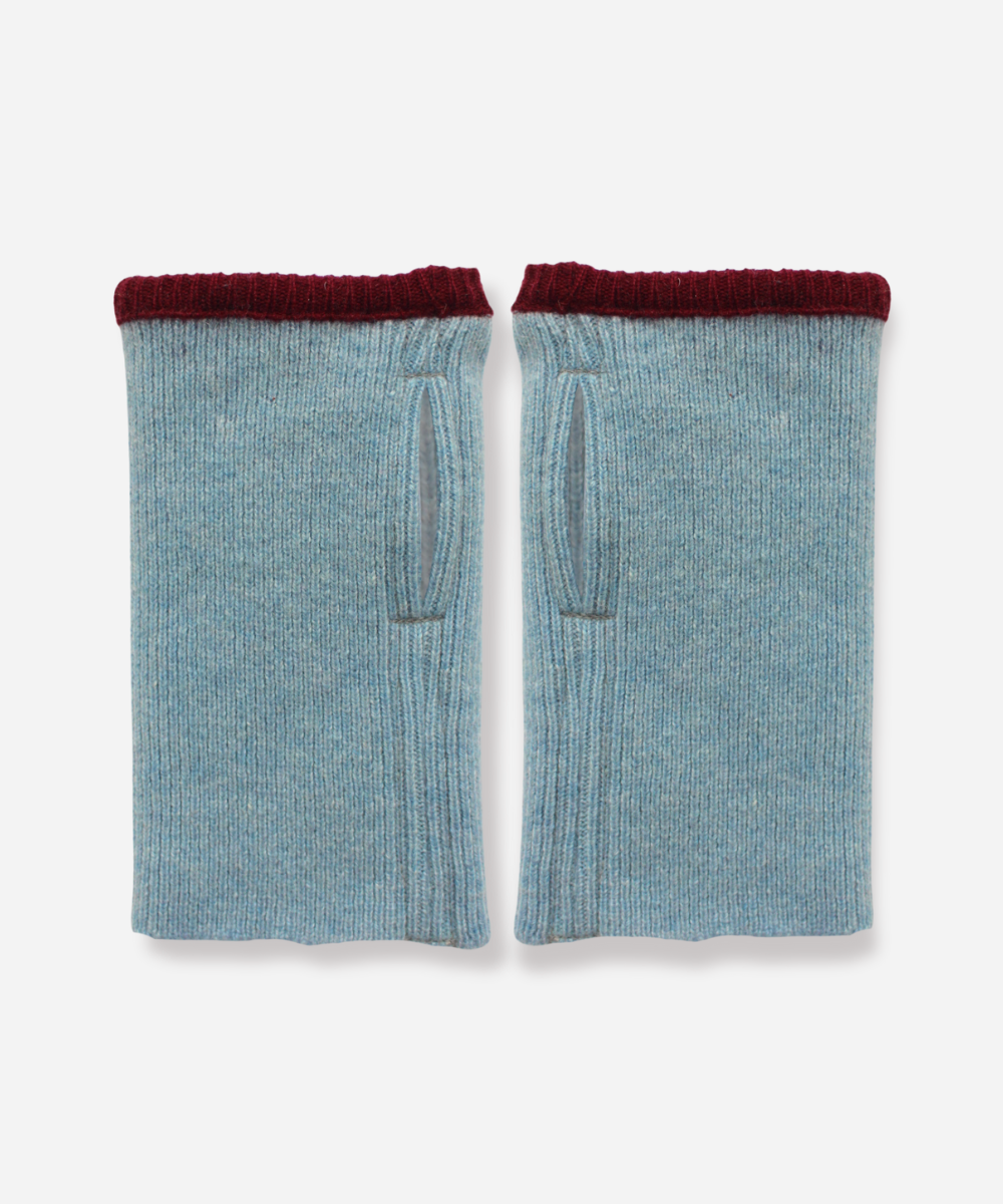 Reclaimed cashmere hand warmers