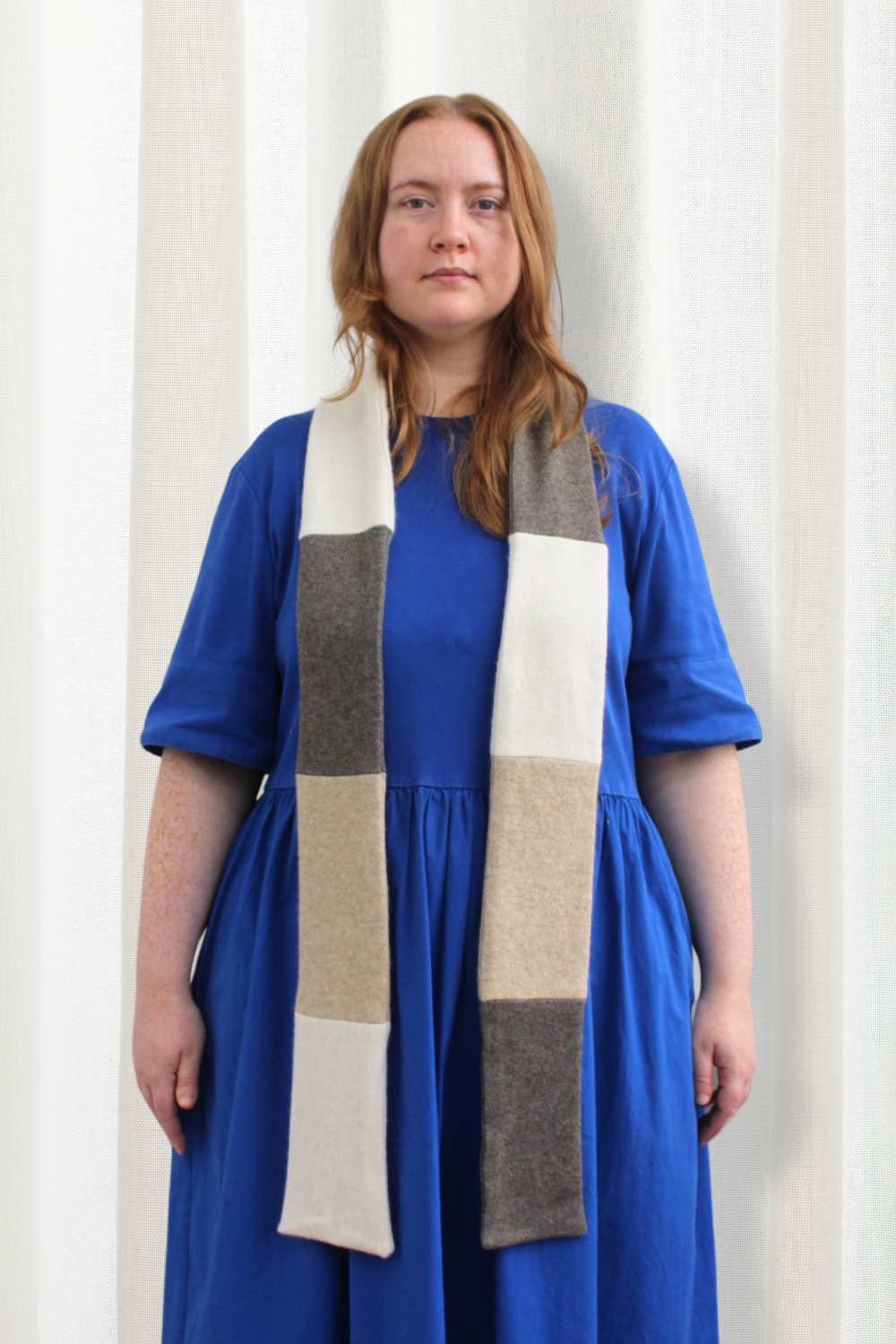 Reclaimed cashmere scarf