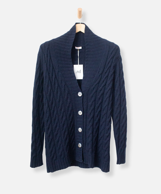 Secondhand cashmere cardigan