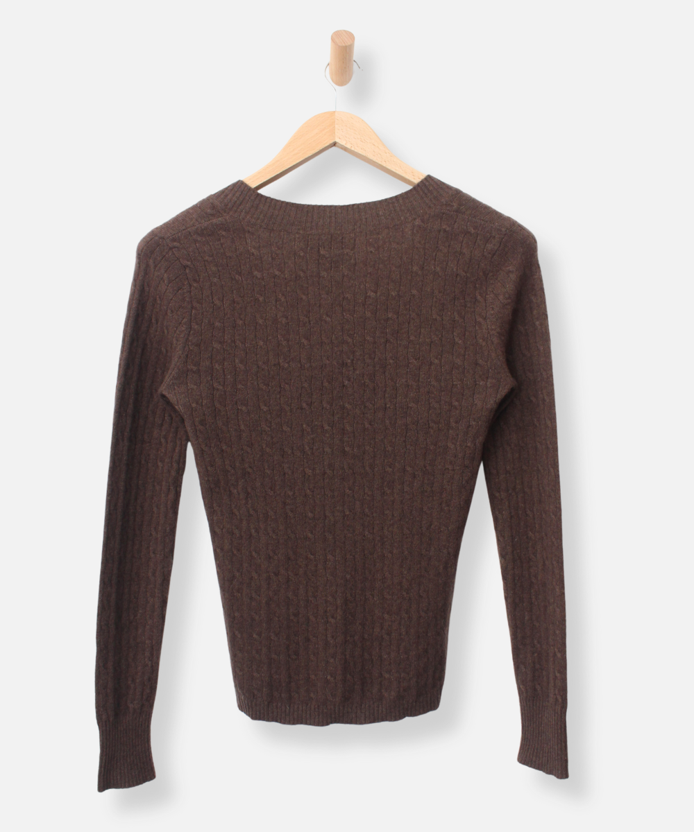 Secondhand cashmere jumper