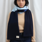 Reclaimed cashmere scarf