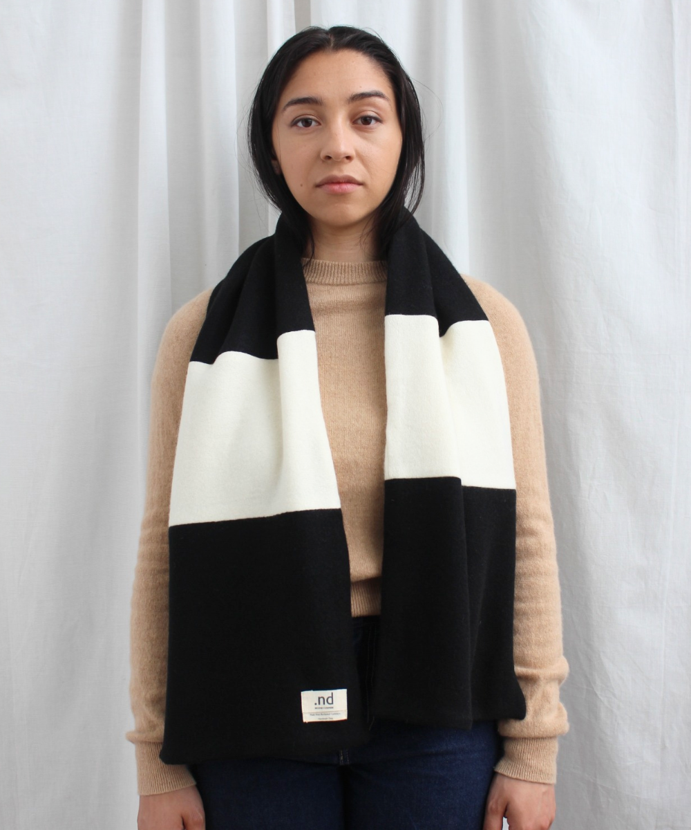 Reclaimed cashmere scarf