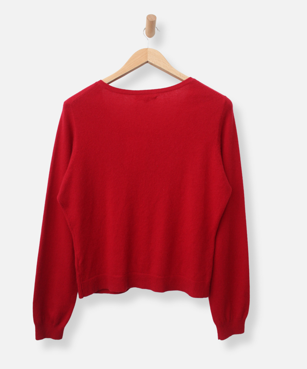 Secondhand cashmere cardigan