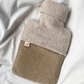 reclaimed cashmere hot water bottle cover